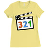 media player Ladies Fitted T-Shirt