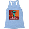 i want to believe santa parody Racerback Tank
