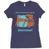 there's so much more room for activities funny joke Ladies Fitted T-Shirt