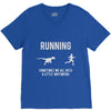 running, we all need a little motivation V-Neck Tee