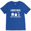 i brew beer what's your superpower V-Neck Tee