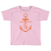 anchored faith Toddler T-shirt