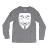 anonymous mask Long Sleeve Shirts