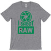 i shoot raw photography camera photograph T-Shirt