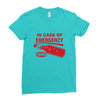 hot sauce emergency Ladies Fitted T-Shirt