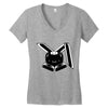 Killerbunny2007 Bunny Smile Women's V-Neck T-Shirt