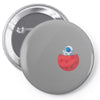 Mars and Astronaut Pin-back button