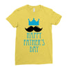 happy father's day 2 Ladies Fitted T-Shirt
