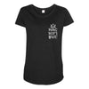 Magnifique With Crown Maternity Scoop Neck T-shirt