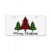 lumberjack tree merry christmas License Plate