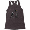banksy kids play t.v. ball Racerback Tank