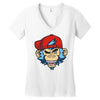 mankeeboi wink Women's V-Neck T-Shirt