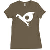 uomo hurricane polymar polimar cartoon&amp;fumetti Ladies Fitted T-Shirt