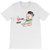 Cute Baby Painter's Dad Love T-Shirt
