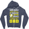 My Favorite Softball Player Calls Me Dad Zipper Hoodie