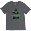 its marching band season green V-Neck Tee