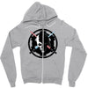 death side Zipper Hoodie