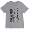 girls do it better V-Neck Tee