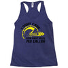 I Don't Care How Many Miles Per Gallon Racerback Tank
