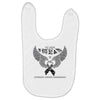 my hero is now my angel stomach cancer awreness Baby Bibs
