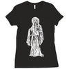 santa muerte blanca Ladies Fitted T-Shirt