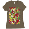 sangria summer Ladies Fitted T-Shirt