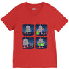 saving the world, one small step at a time V-Neck Tee