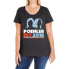 poehler fey 2016 Ladies Curvy T-Shirt