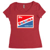bazooka joe bubble gum logo ideal birthday present or gift Women's Triblend Scoop T-shirt