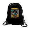 mine shaft Drawstring Bags
