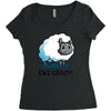 ewe crazy Women's Triblend Scoop T-shirt