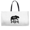 Papa Bear Weekender Totes