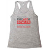 psychotic bowler Racerback Tank