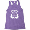 jaws inspired movie Racerback Tank