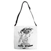 tattoo girl Adjustable Strap Totes