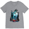 shark forest V-Neck Tee