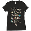 shakespeare a z Ladies Fitted T-Shirt