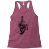 biker girl Racerback Tank