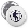 mountain go go Pin-back button