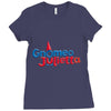 Sherlock Gnomes Ladies Fitted T-Shirt