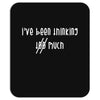 Thinking Too Much (f98) Mousepad