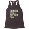natural queens rock Racerback Tank