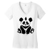 panda Women's V-Neck T-Shirt