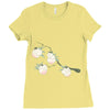 chinese peaches Ladies Fitted T-Shirt