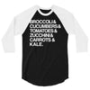 vegan 3/4 Sleeve Shirt
