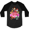 paw patrol birthday girl  aunt 3/4 Sleeve Shirt