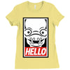 follow me Ladies Fitted T-Shirt