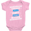 It's A Poppy Thing Baby Onesie