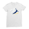 swan dive Ladies Fitted T-Shirt