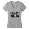 i hate people Women's V-Neck T-Shirt